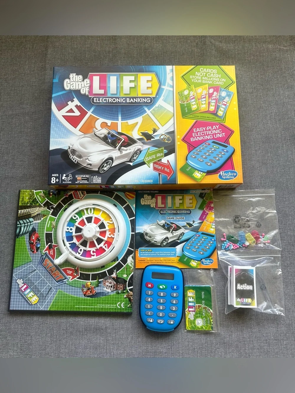 The Game Of Life Electronic Banking Board Game